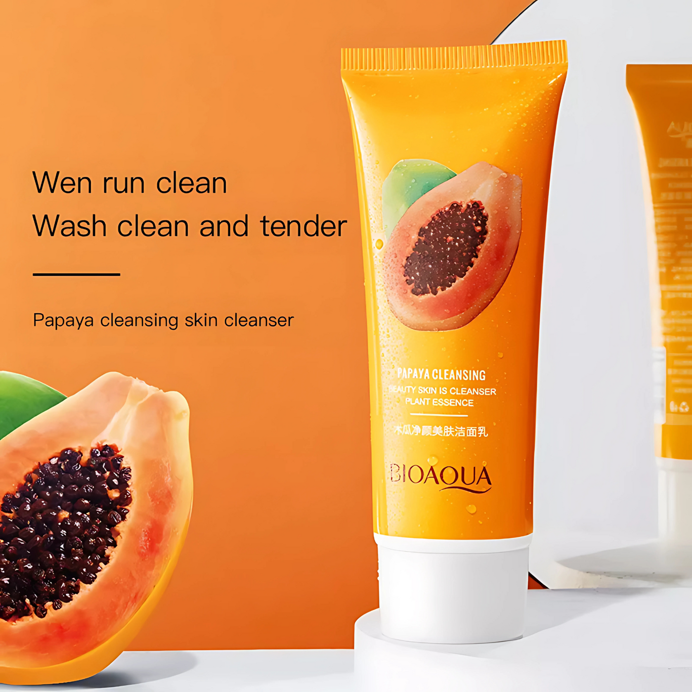 BIOAQUA Papaya Cleanser for UAE Oily Skin"

"Acne Control Facial Cleanser Duba