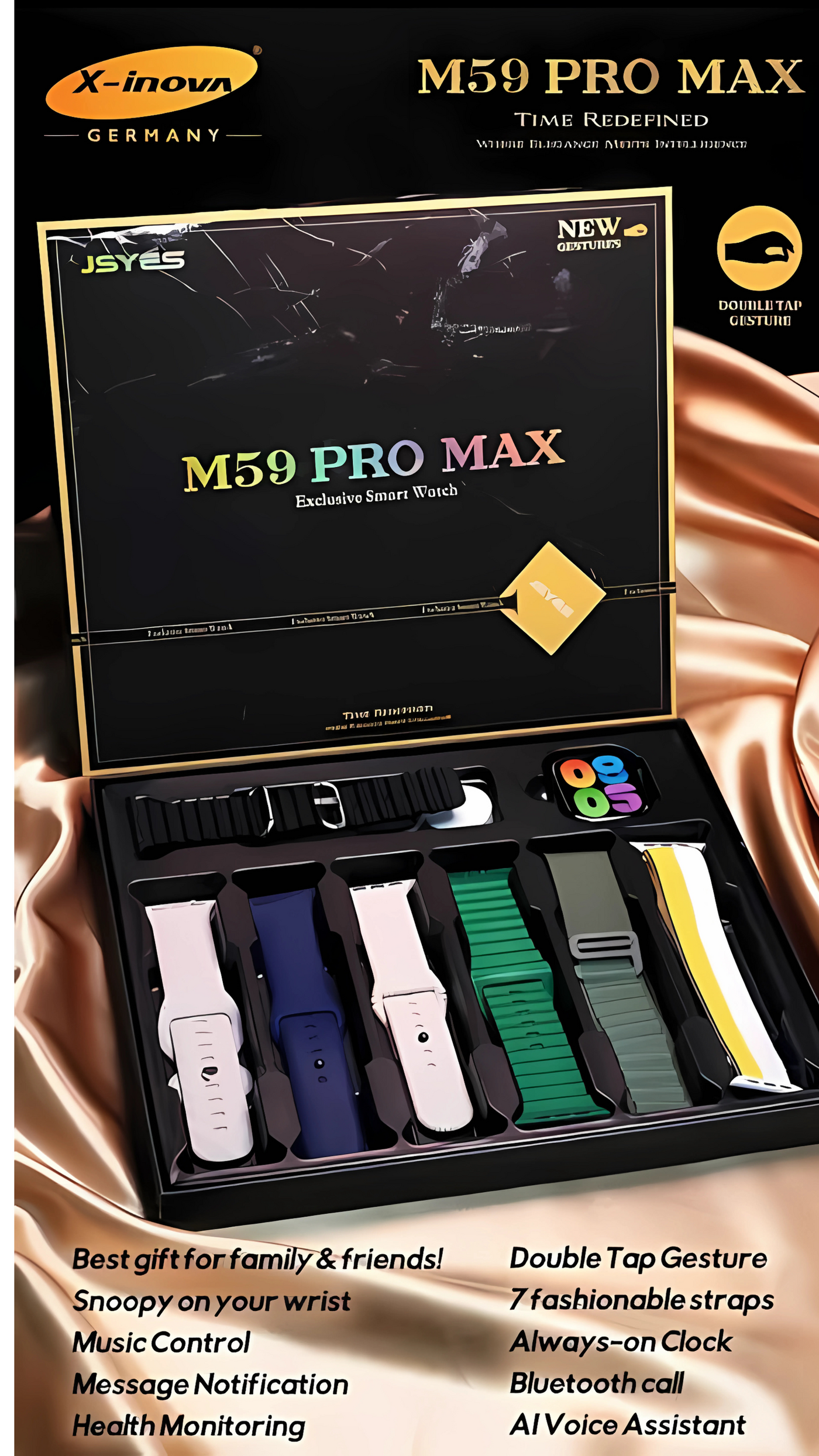 M59 Pro Max JSYES Smart Watch