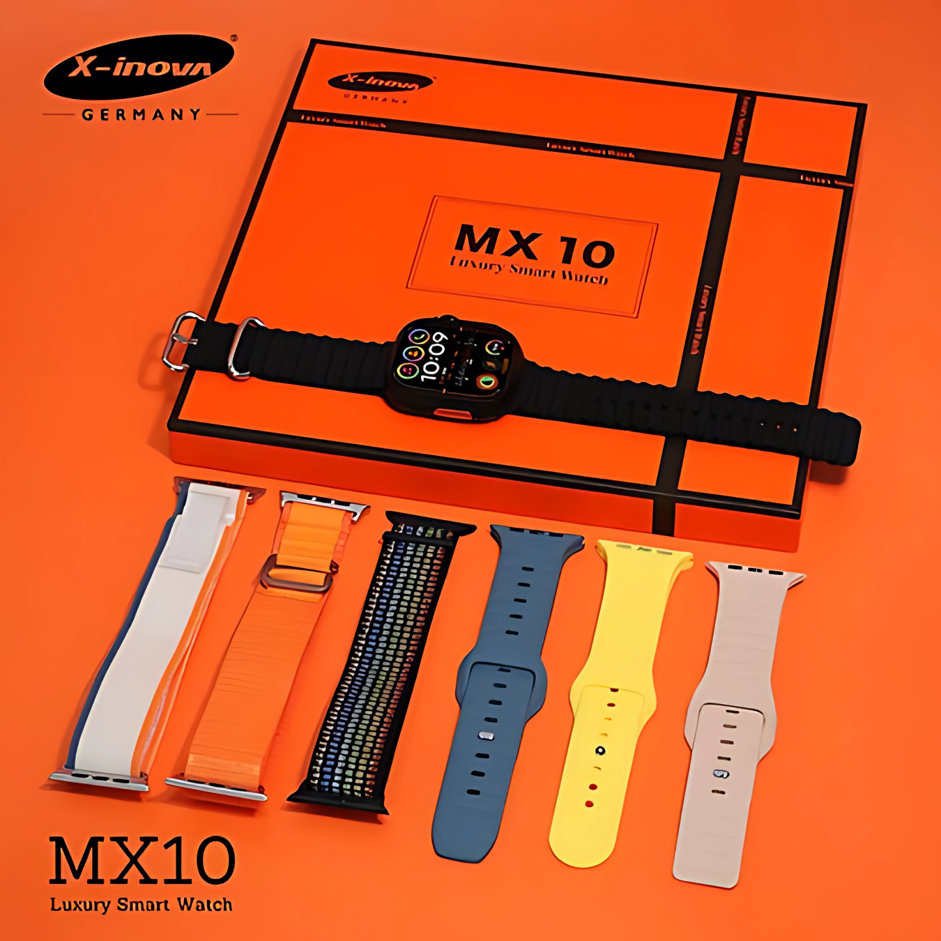 MX 10 LUXURY SMART WATCH X INOVA