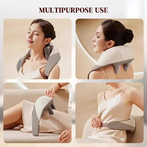 Neck Massager, Back Massager with Heat – 5D Deep Kneading & Silent Relaxation SN Shopping Centre