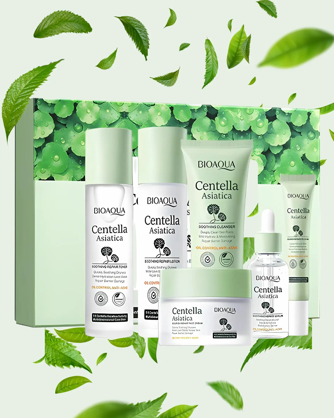 Bioaqua Centella Skincare Set for UAE Humidity
Vegan Bioaqua Face Cleanser & Moisturizer Set USA