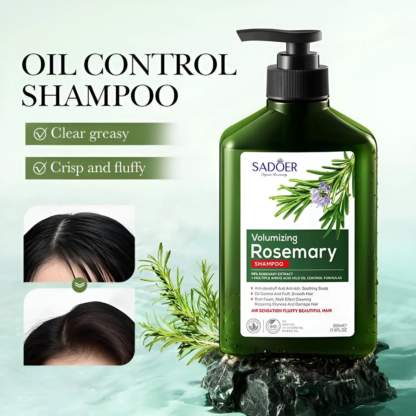 "Natural Anti Hair Loss Shampoo – Organic, Vegan & Silicone-Free SN Shopping Centre